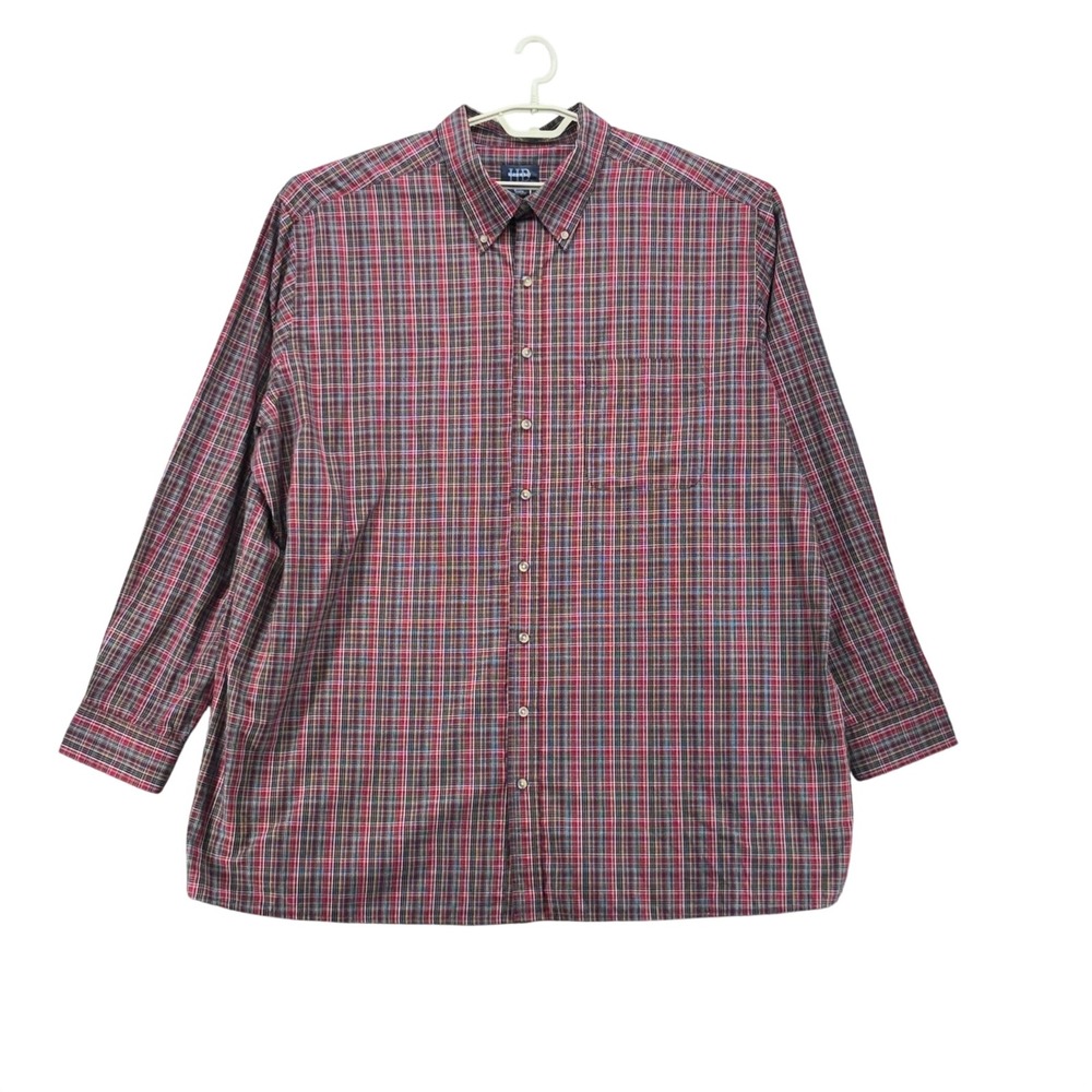 Harbor Bay Shirt‎ Crimson Red 3XLT